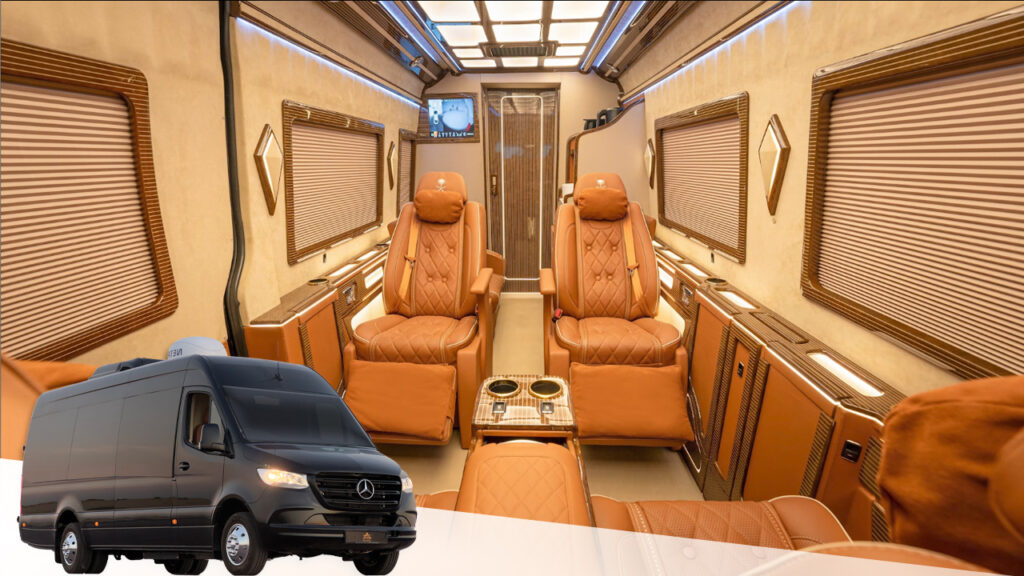 ART Touch Bespoke Mercedes-Benz Sprinter VIP Interior Transformation